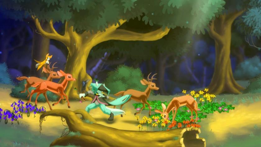 Switch游戏 -尘埃:幸福的轨迹 Dust: An Elysian Tail-百度网盘下载插图-小白游戏网 Switch游戏 -尘埃:幸福的轨迹 Dust: An Elysian Tail-百度网盘下载插图-小白游戏网